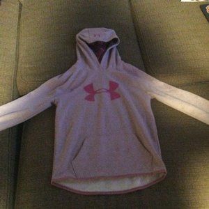 purple Under Armour sweatshirt